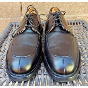 Allen Edmonds Kennett Men’s Dress Shoes Black Leather Derby Size 10D